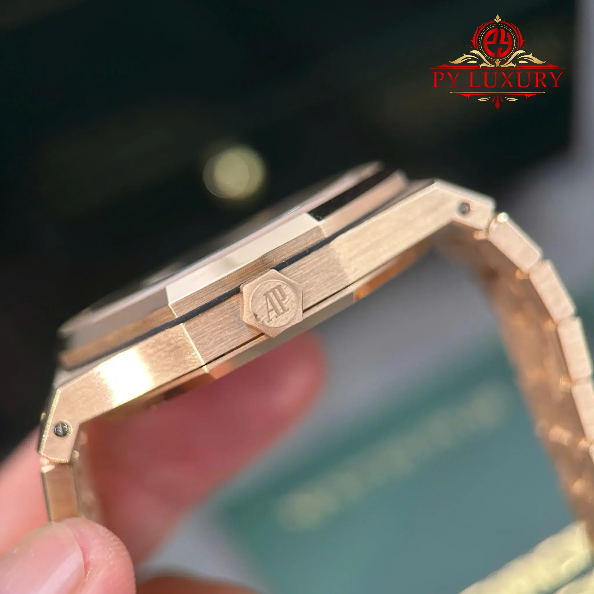 Audemars Piguet Royal Oak 15407OR Double Balance Wheel Openworked Custom Made CNC 18K Solid Rose Gold 41mm - Image 13