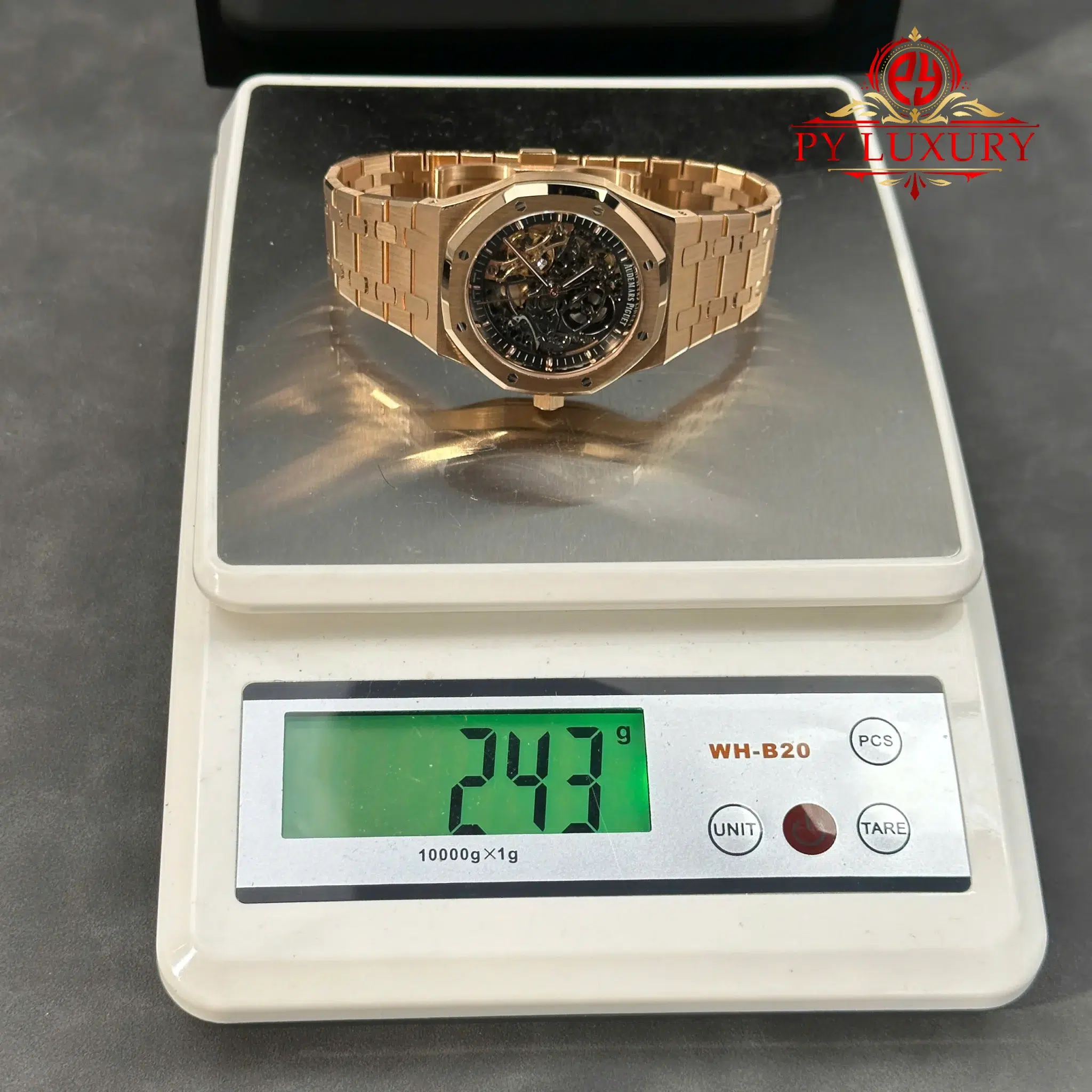 Audemars Piguet Royal Oak 15407OR Double Balance Wheel Openworked Custom Made CNC 18K Solid Rose Gold 41mm - Image 6