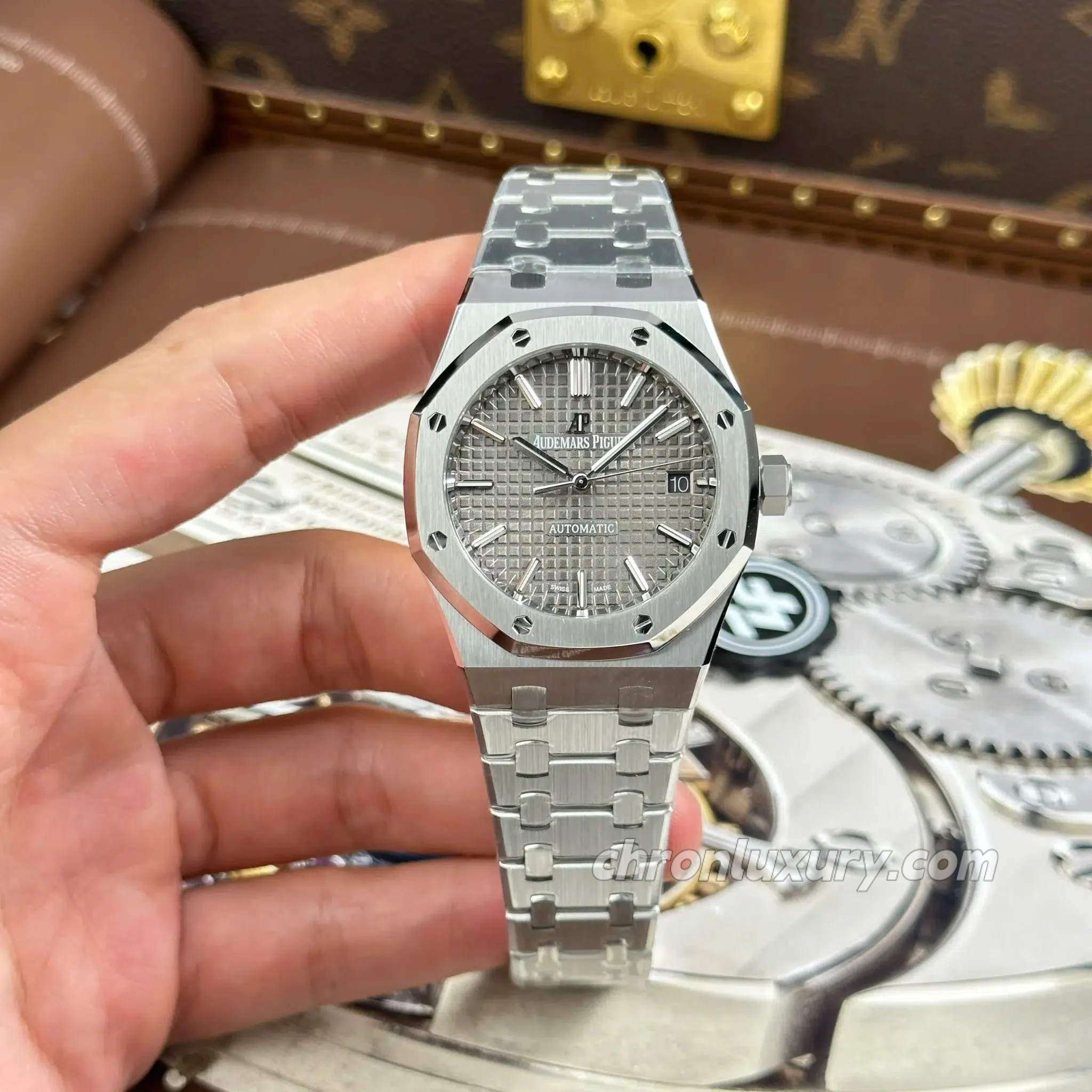 Audemars Piguet Royal Oak 15450ST Grey Dial From APS Factory