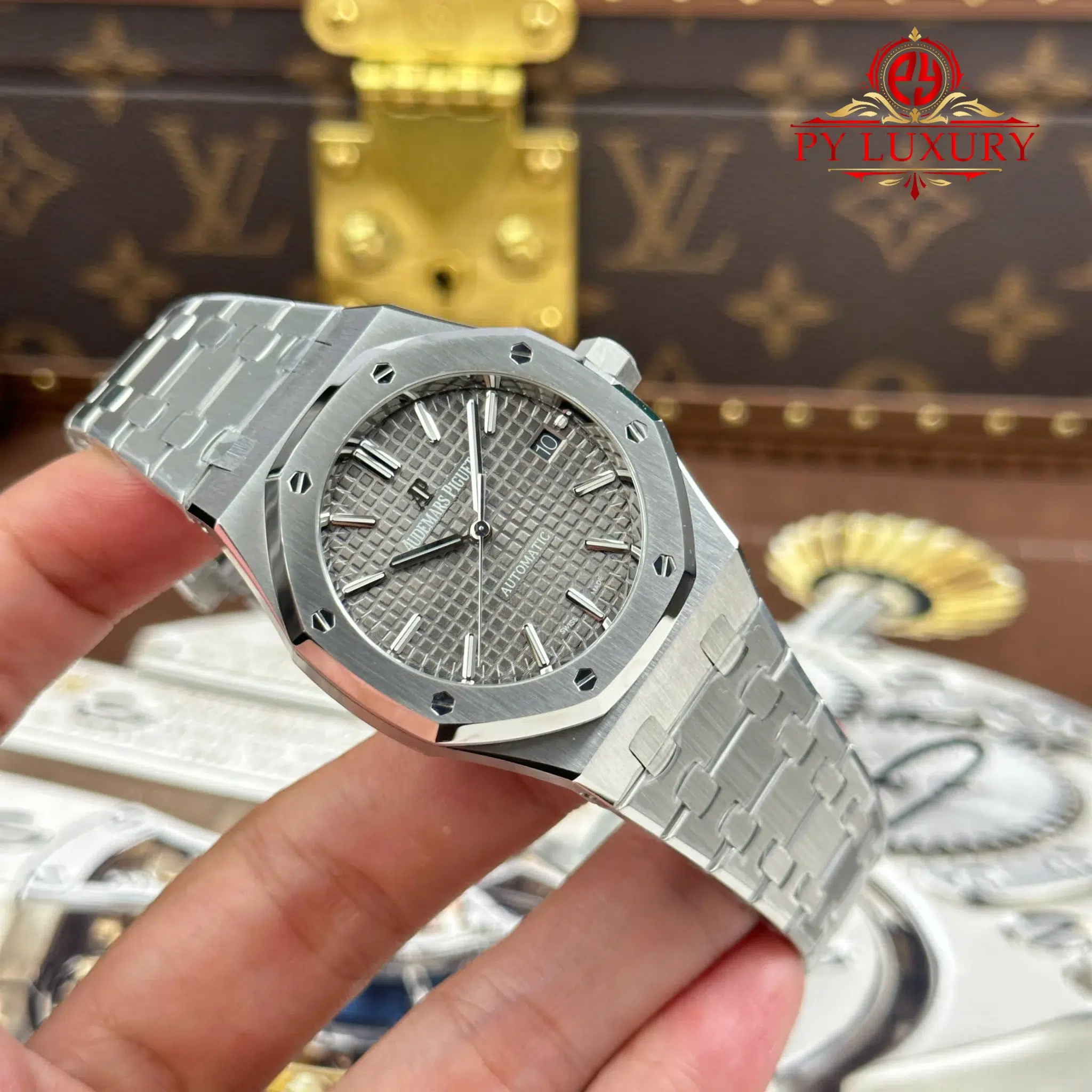 Audemars Piguet Royal Oak 15450ST Grey Dial 1:1 Best Replica ZF 37mm - Image 2