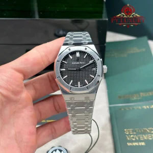 Đồng Hồ Nam Audemars Piguet Royal Oak 15500ST Mặt Đen Rep 1:1 Cao Nhất 41mm