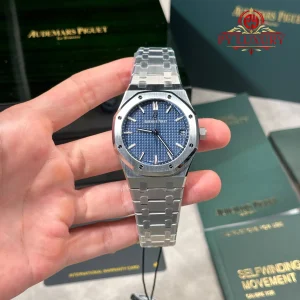 Đồng Hồ Nam Audemars Piguet Royal Oak 15500ST Mặt Xanh Lam Replica Cao Nhất 41mm