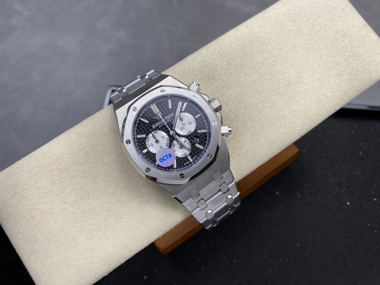 Đồng Hồ Audemars Piguet Royal Oak Chronograph 26331ST Mặt Số Đen Replica 1:1 Cao Nhất OCTAF 41mm