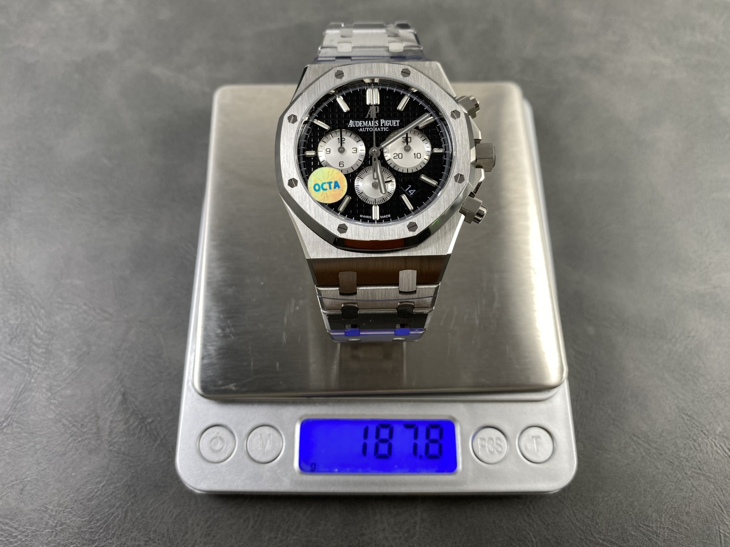 Đồng Hồ Audemars Piguet Royal Oak Chronograph 26331ST Mặt Số Đen Replica 1:1 Cao Nhất OCTAF 41mm - Image 11