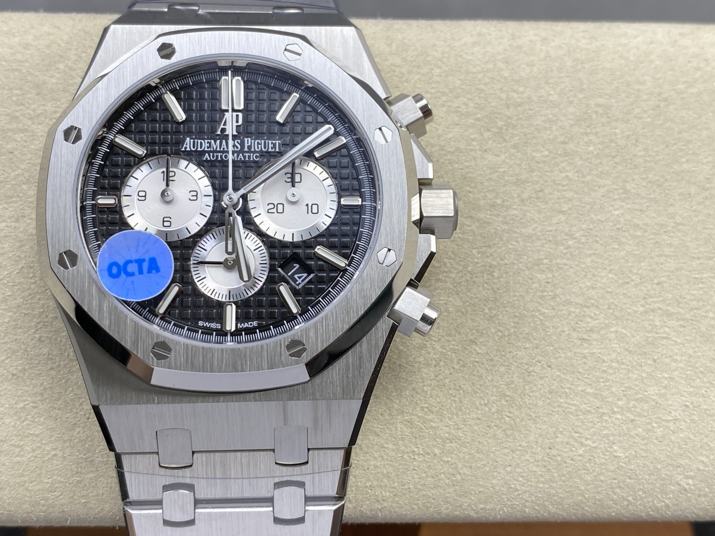 Đồng Hồ Audemars Piguet Royal Oak Chronograph 26331ST Mặt Số Đen Replica 1:1 Cao Nhất OCTAF 41mm - Image 5