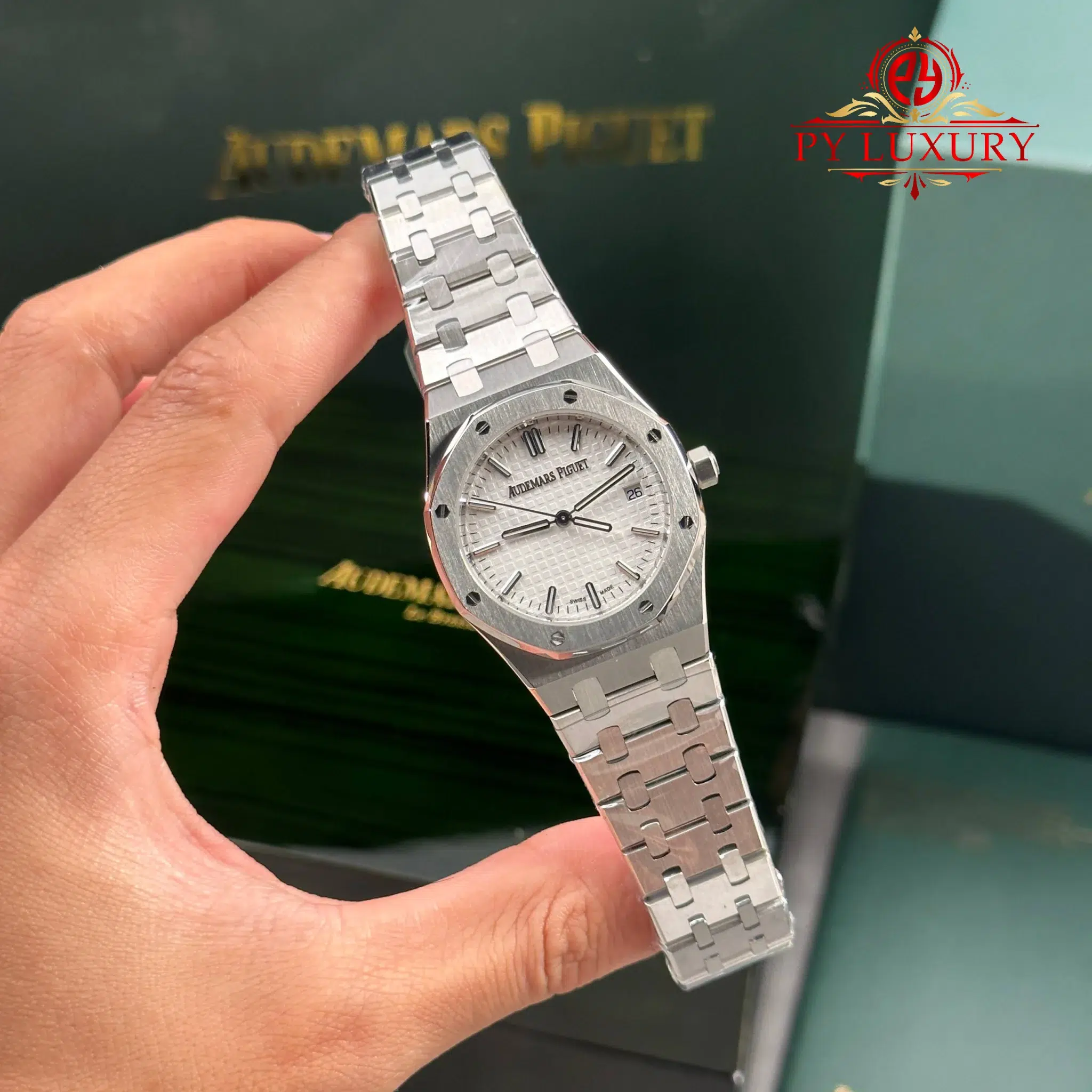 Audemars Piguet Royal Oak 77350ST Selfwinding White Dial Best Replica 34mm - Image 2