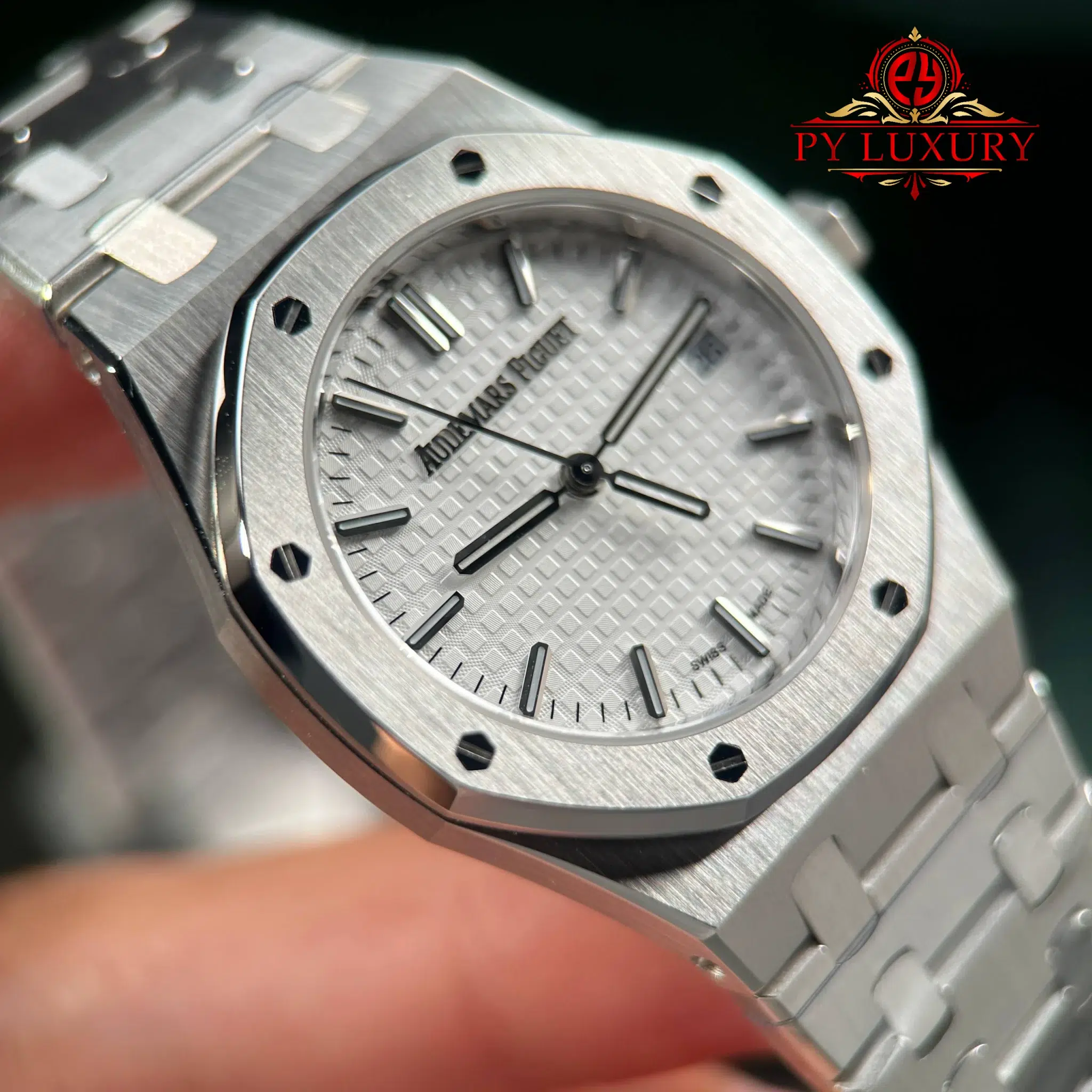 Audemars Piguet Royal Oak 77350ST Selfwinding White Dial Best Replica 34mm - Image 6