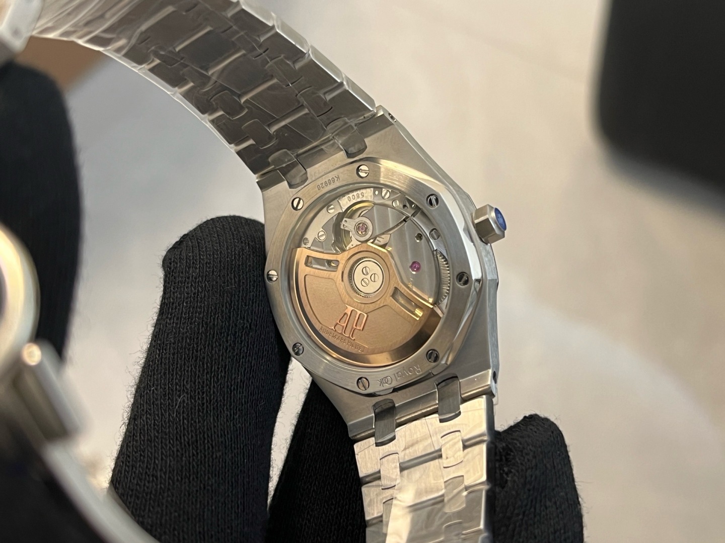 Audemars Piguet Royal Oak Lady Labubu Dial Diamond Bezel Best Replica OMF 34mm - Image 7