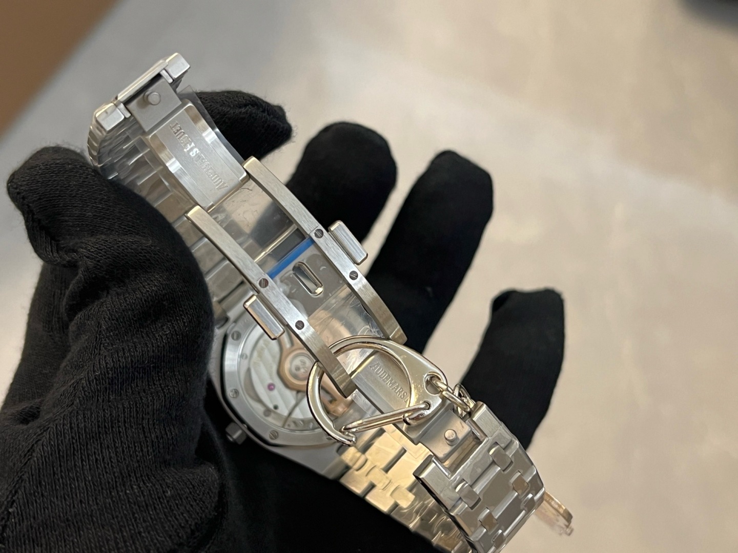 Audemars Piguet Royal Oak Lady Labubu Dial Diamond Bezel Best Replica OMF 34mm - Image 8