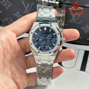 Đồng Hồ Audemars Piguet Royal Oak Chronograph 26240ST Mặt Xanh Dương Replica 1:1 Nhà Máy APS 41mm