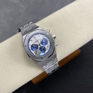 Audemars Piguet Royal Oak Chronograph 26315ST White Blue Dial 1:1 Best Replica APSF 38mm