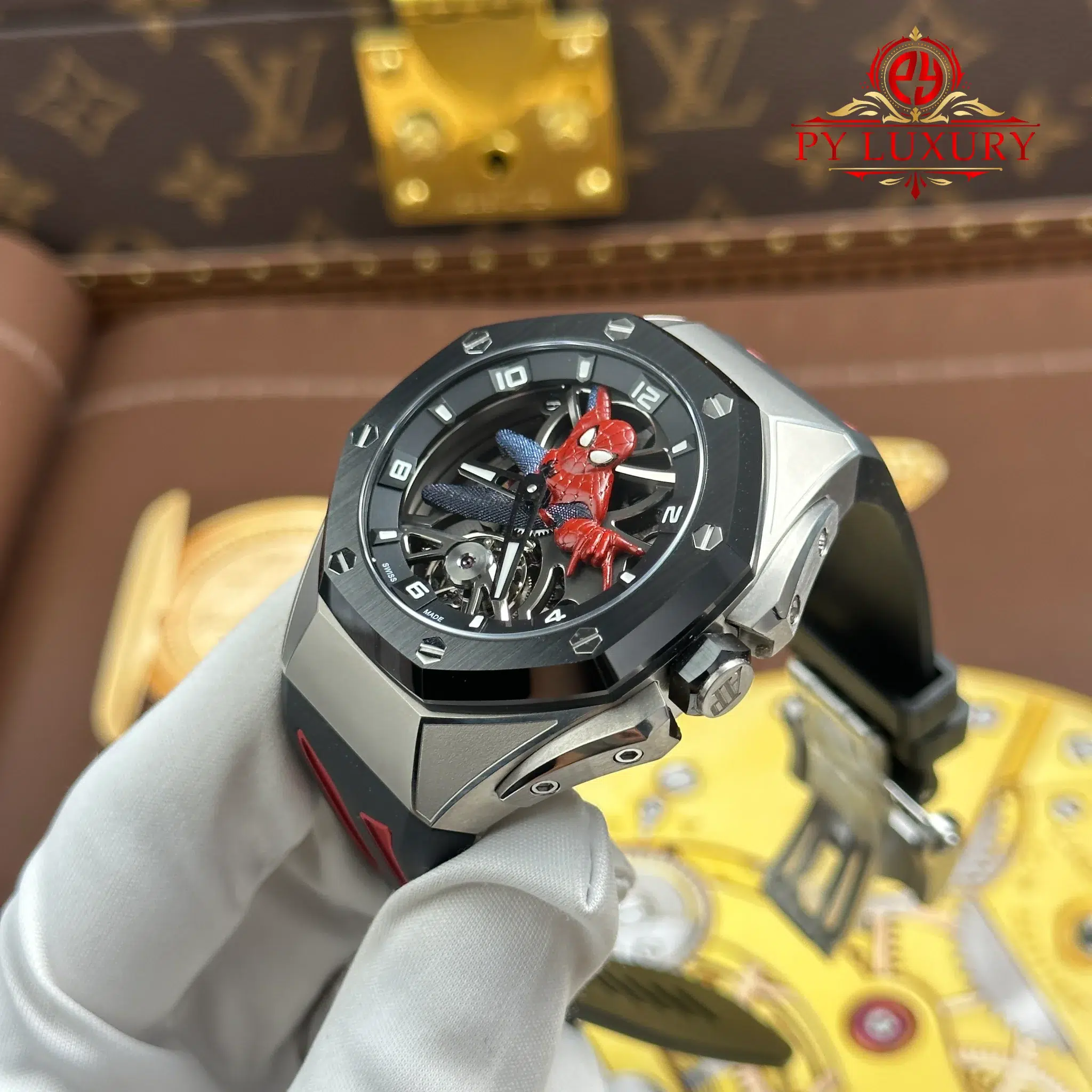 Audemars Piguet Royal Oak Concept Tourbillon Spider-Man Best Replica 42mm - Image 3