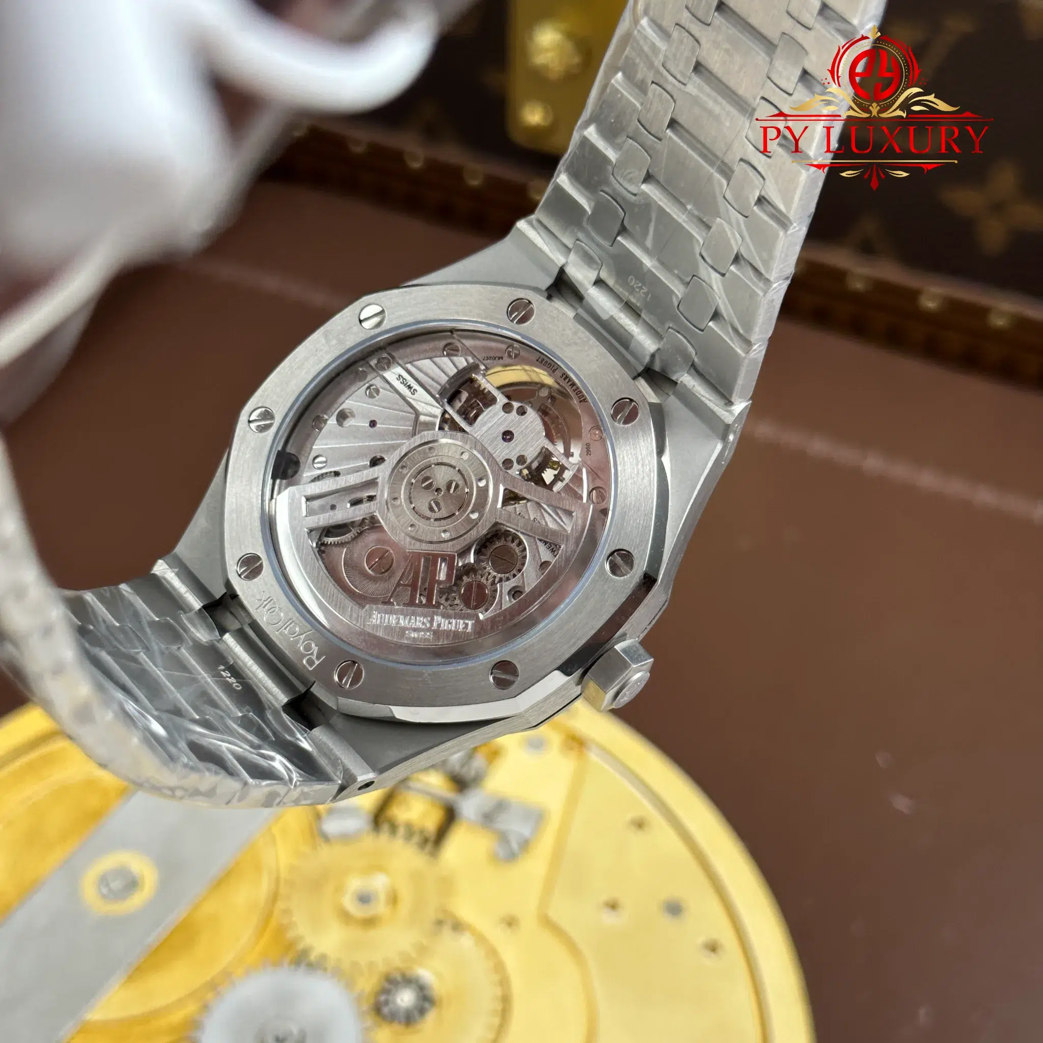 Audemars Piguet Royal Oak Flying Tourbillon 26530ST Selfwinding Blue Dial Best Replica BBS 41mm - Image 10