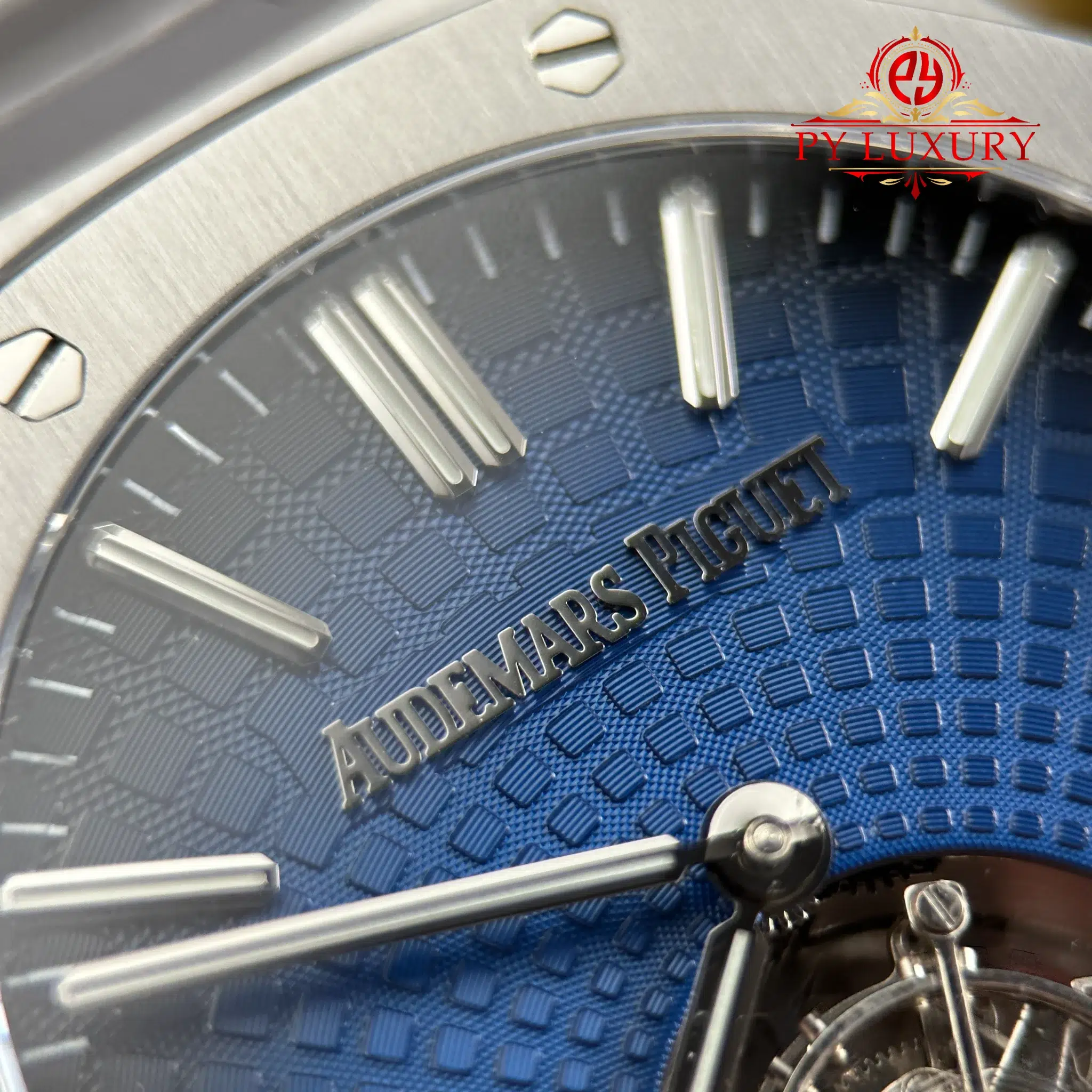 Audemars Piguet Royal Oak Flying Tourbillon 26530ST Selfwinding Blue Dial Best Replica BBS 41mm - Image 6