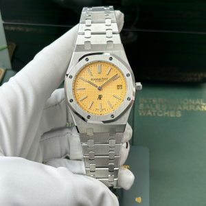 Đồng Hồ Audemars Piguet Royal Oak Jumbo 15202BC Mặt Cá Hồi Replica IPF 39mm