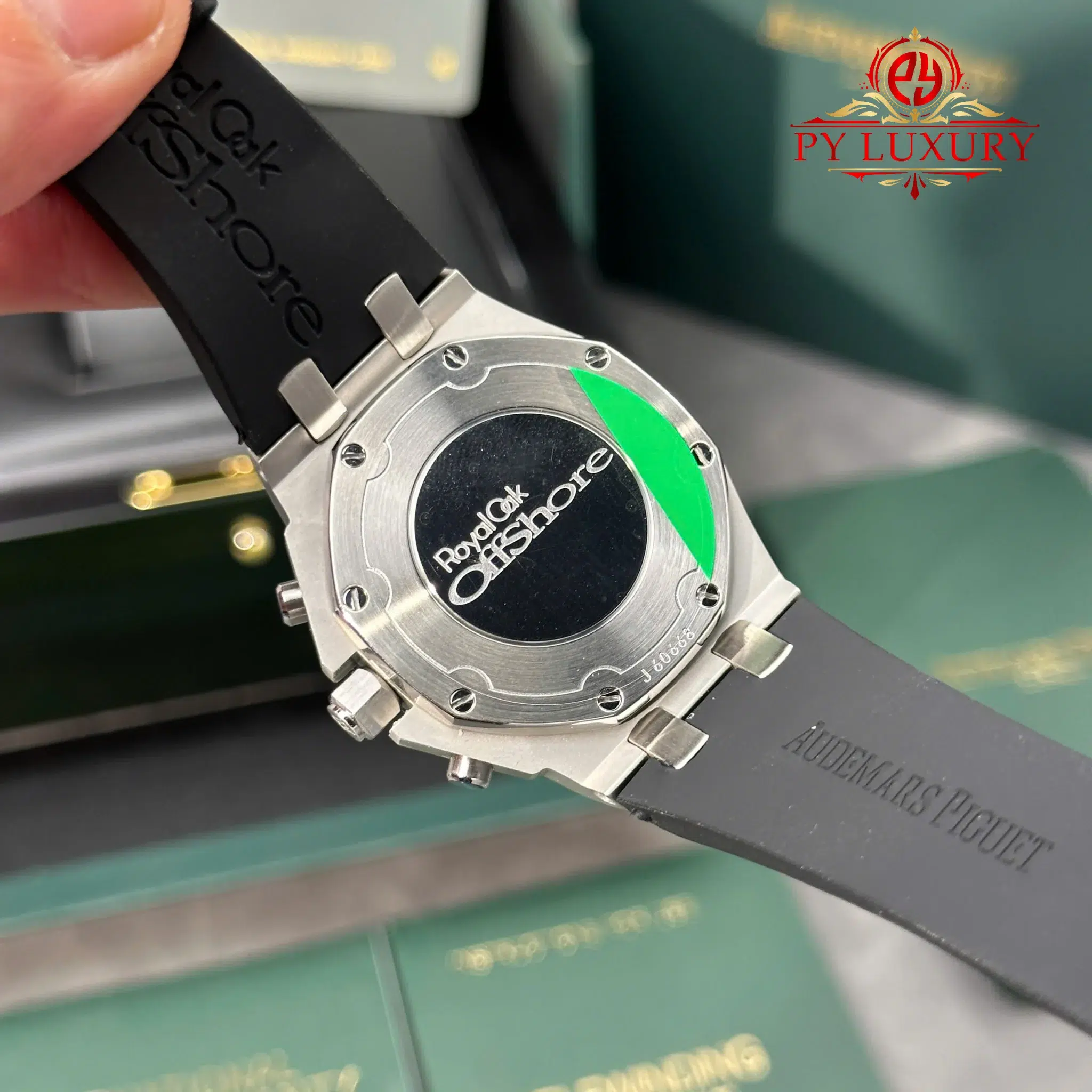 Audemars Piguet Royal Oak Offshore 26231ST Black Dial Diamond Bezel 1:1 Best Replica PPF 37mm - Image 10