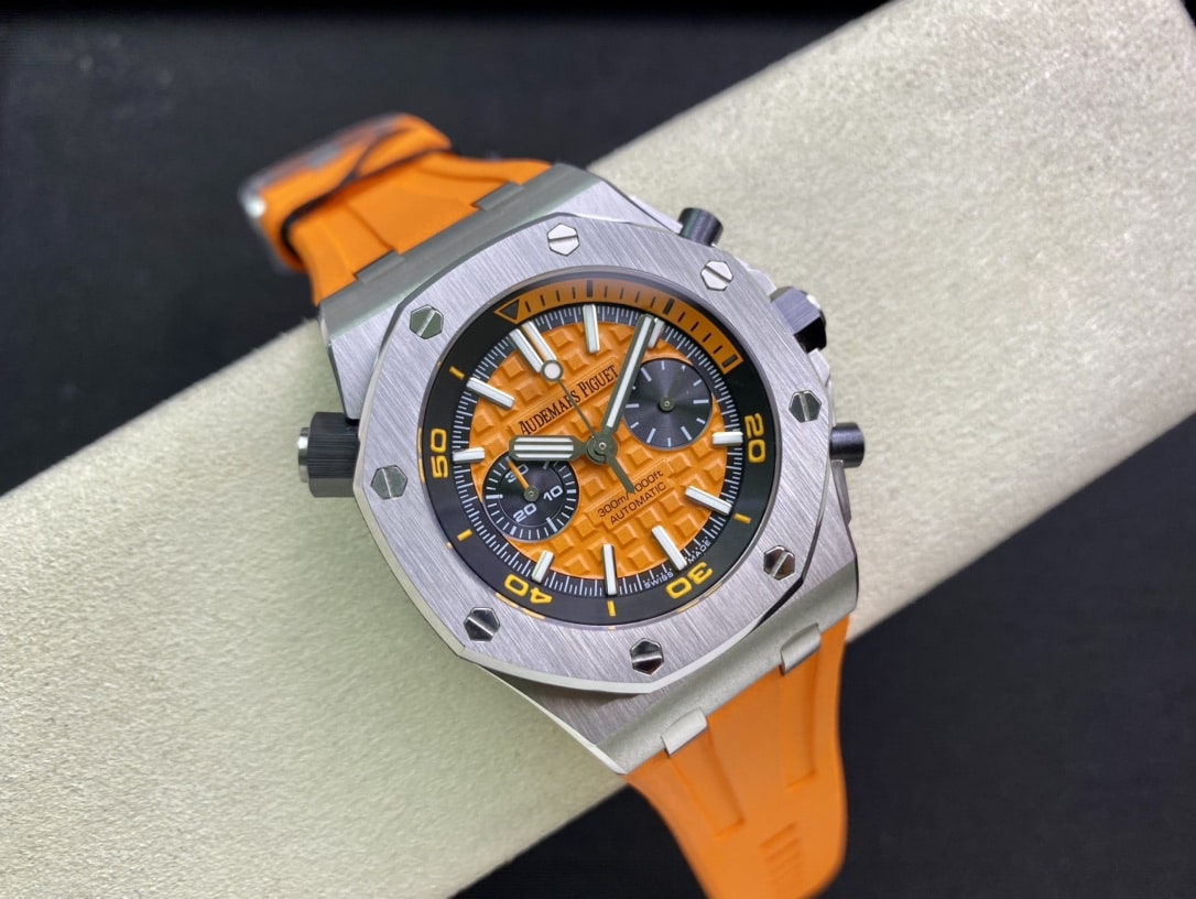 Đồng Hồ Audemars Piguet Royal Oak Offshore Diver Chronograph 26703ST Màu Cam Rep 1:1 JHF 42mm