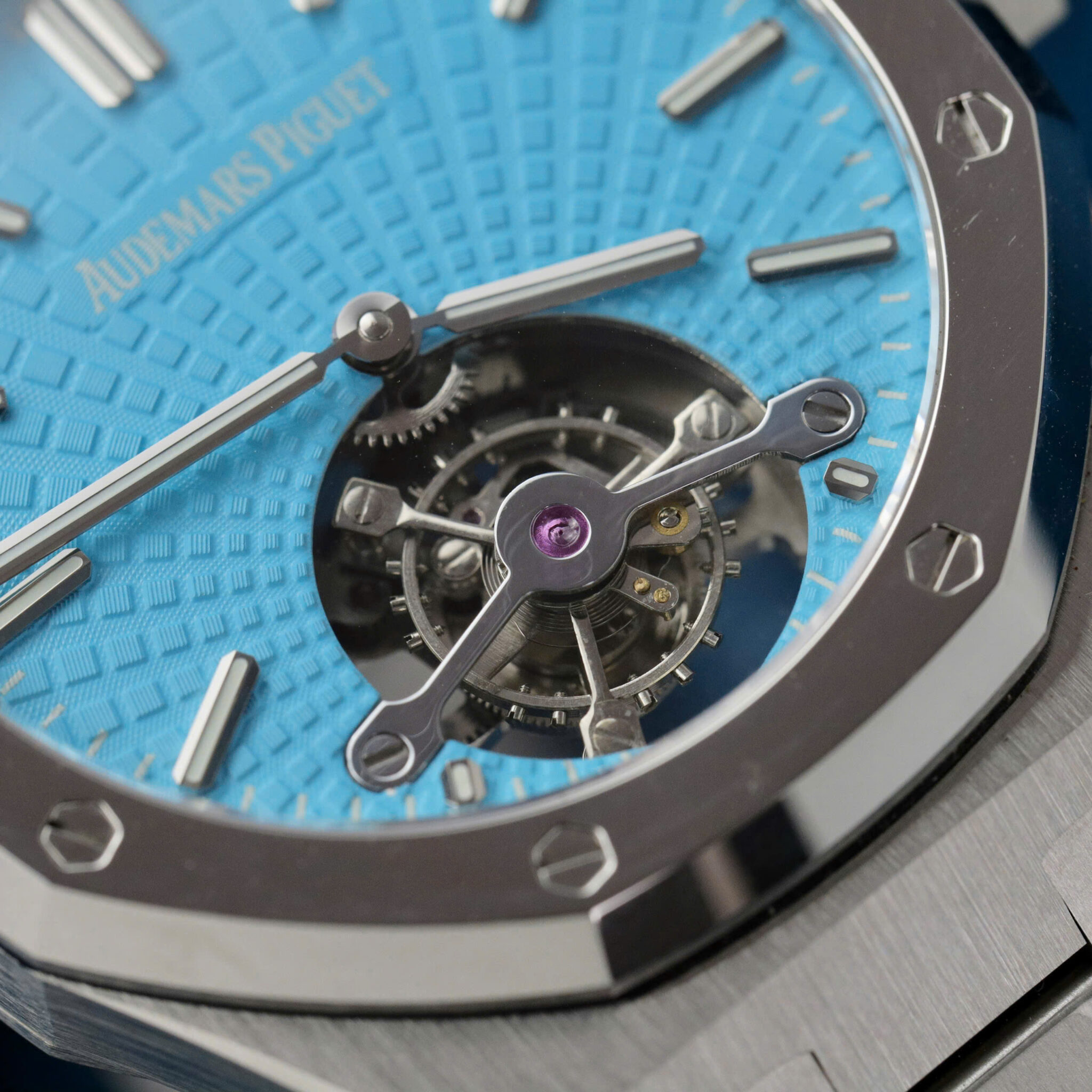 Audemars Piguet Royal Oak Tourbillon Tiffany Blue Dial Best Quality Replica 41mm - Image 5