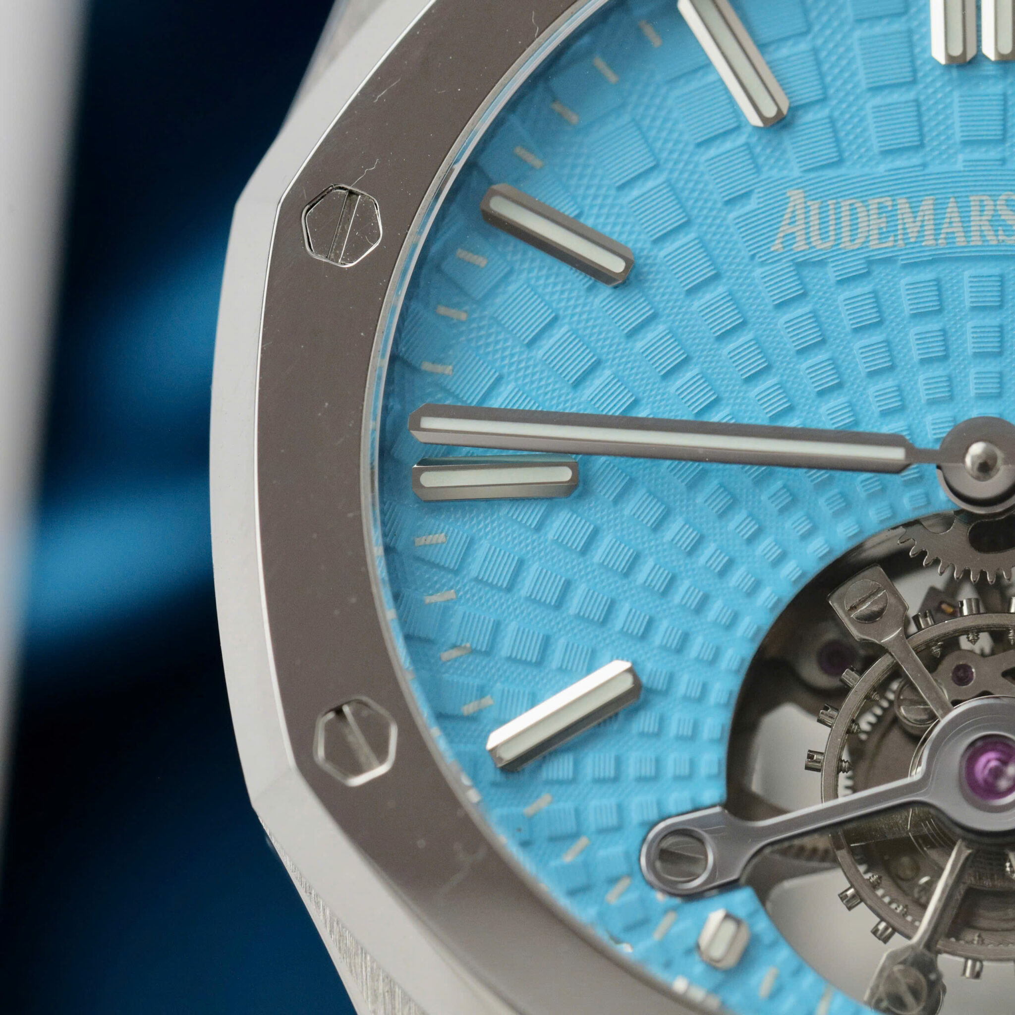 Audemars Piguet Royal Oak Tourbillon Tiffany Blue Dial Best Quality Replica 41mm - Image 6