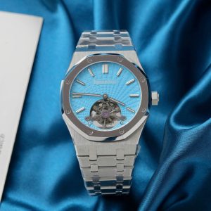 Đồng Hồ Audemars Piguet Royal Oak Tourbillon Mặt Xanh Tiffany Replica 41mm
