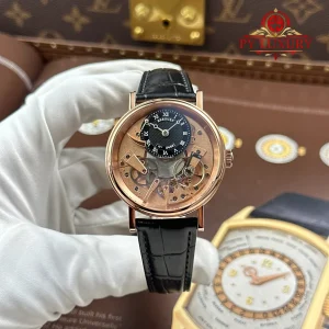 Breguet Tradition Power Reserve 7057BR/R9/9W6 Rose Gold Black Dial 1:1 Best Replica ZF 40mm