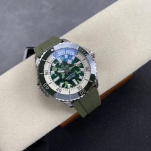 Breitling Superocean Super Diver E10379D31L1S1 Green Dial Rubber Strap 1:1 Best Replica 46mm