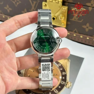 Cartier Ballon Bleu de Cartier CRWSBB0071 Green Dial Best Replica AF 40mm