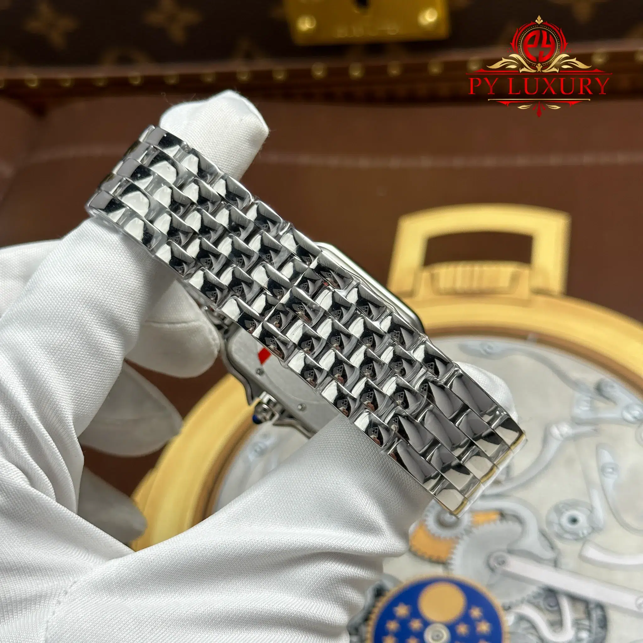 Đồng Hồ Cartier Panthère WSPN0016 Large Model Mặt Trắng Replica 1:1 AF 31mm x 42mm - Image 13