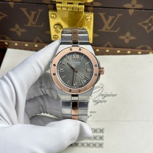 Chopard Alpine Eagle Large 298600-6001 Two Tone Rose Gold Grey Dial 1:1 Best Copy GH Factory 41mm