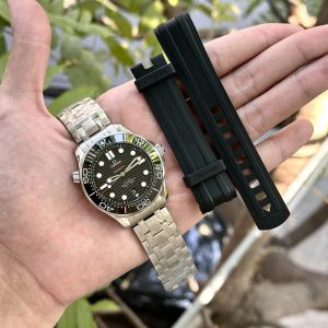 Đồng Hồ Nam Omega Seamaster Diver 300M Mặt Số Đen Replica 42mm