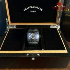 Đồng Hồ Franck Muller Grand Central Tourbillon Vỏ Carbon Cọc Số Học Trò Rep 1:1 44mm