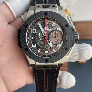 Đồng Hồ Hublot Big Bang 401.NQ.0123.VR Ferrari Vỏ Titan Replica 1:1 HBBF 45mm