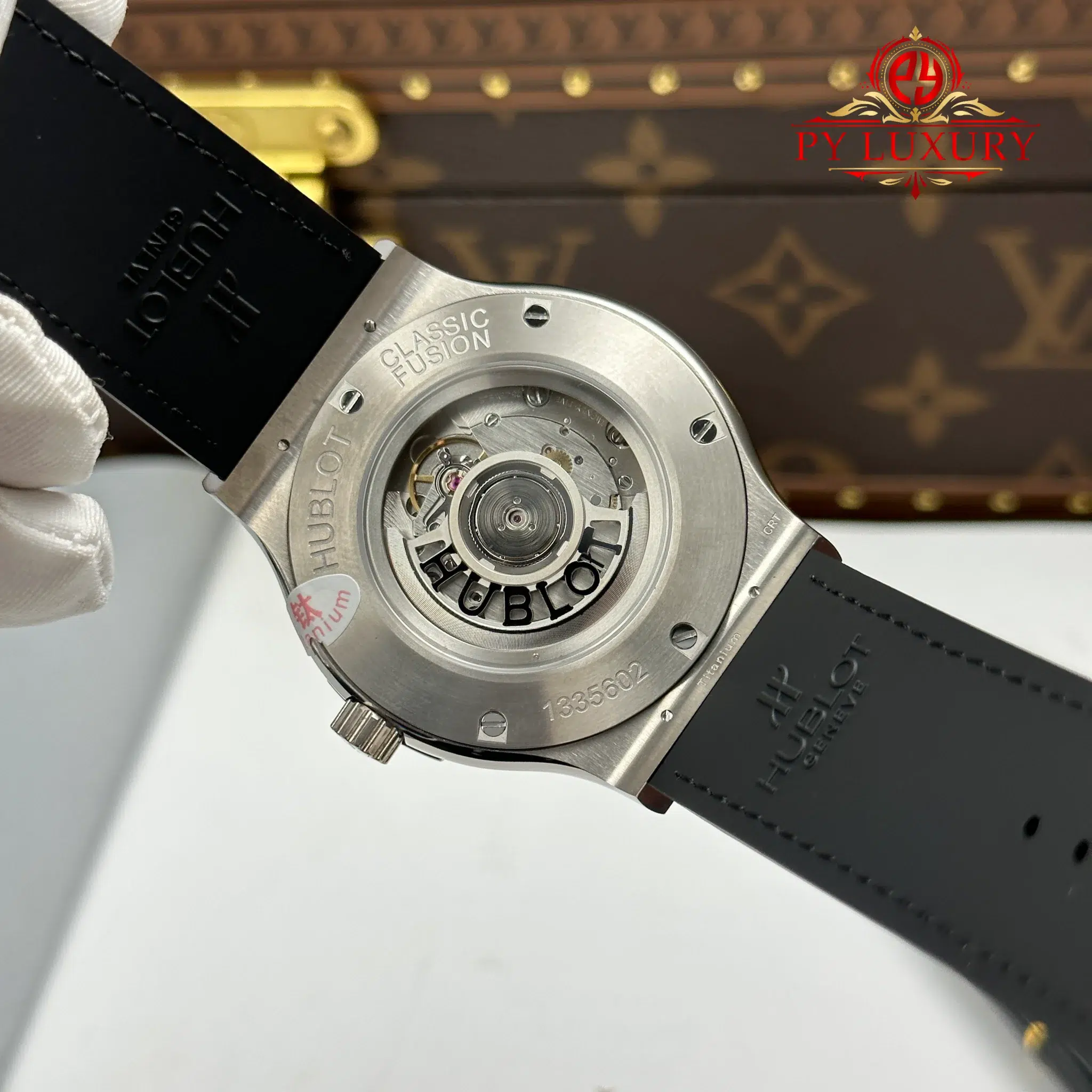 Hublot Classic Fusion Titanium Men Grey Dial 1:1 Best Replica JJZ 45mm - Image 9