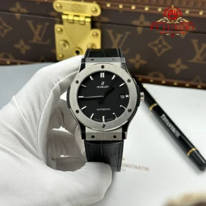 Đồng Hồ Hublot Classic Fusion Titanium Nam Mặt Đen Replica 1:1 JJZ 45mm