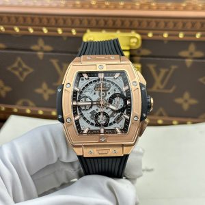 Đồng Hồ Hublot Spirit of Big Bang King Gold Super Fake 42mm