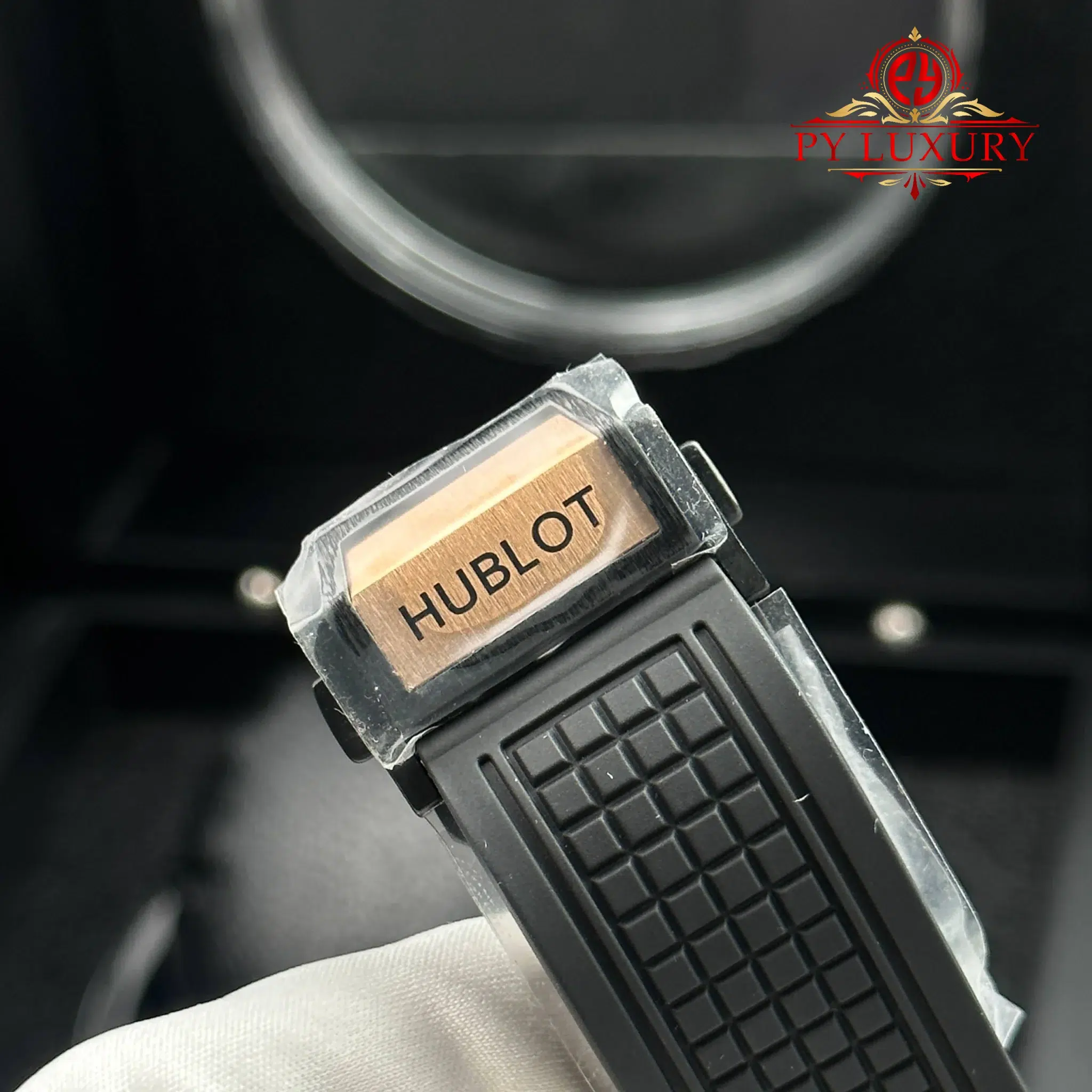 Hublot Square Bang Unico King Gold Ceramic Black Best Replica BBF 42mm - Image 10