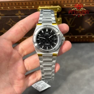 Đồng Hồ IWC Ingenieur Automatic IW328901 Mặt Số Đen Dây Thép Rep 1:1 V7 Factory 40mm