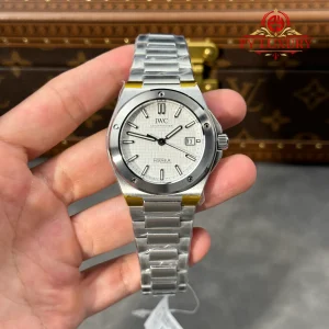 Đồng Hồ IWC Ingenieur Automatic IW328902 Mặt Trắng Dây Thép Replica 1:1 V7 Factory 40mm