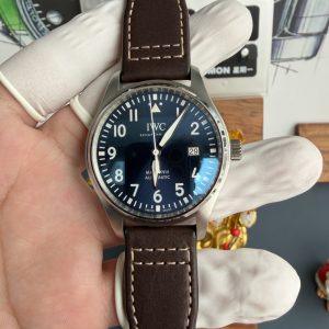 IWC Pilot Mark XVIII Le Petit Prince IW327004 Blue Dial Leather Strap 1:1 Best Replica 40mm