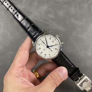 Đồng Hồ IWC Portugieser Chronograph Classic IW390302 Mặt Trắng Dây Da Replica 1:1 APSF 42mm