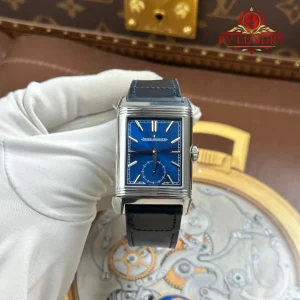 Jaeger LeCoultre Reverso Tribute Duoface Small Seconds Q3988481 Blue & Silver Dial Best Replica MGF 47×28.3mm