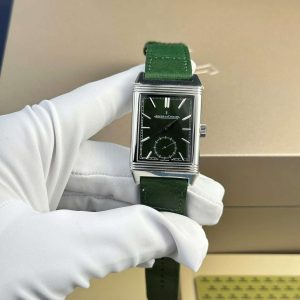 Đồng Hồ Jaeger-LeCoultre Reverso Tribute Monoface Small Seconds Q397843J Mặt Xanh Rêu Rep 1:1 MGF 45.6×27.4mm
