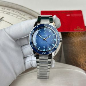 Đồng Hồ Omega Seamaster 300 Heritage Summer Blue Mặt Xanh Dương Replica 1:1 VSF 41mm