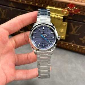 Đồng Hồ Omega Seamaster Aqua Terra Co-Axial Master Chronometer Mặt Xanh Dương Replica VSF 41mm