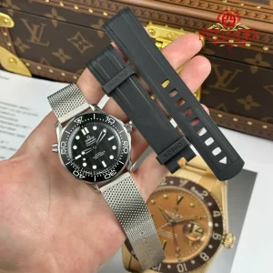 Đồng Hồ Omega Seamaster Diver 300M 210.30.42.20.01.010 Vỏ Thép Mặt Đen Replica 1:1 VSF 42mm