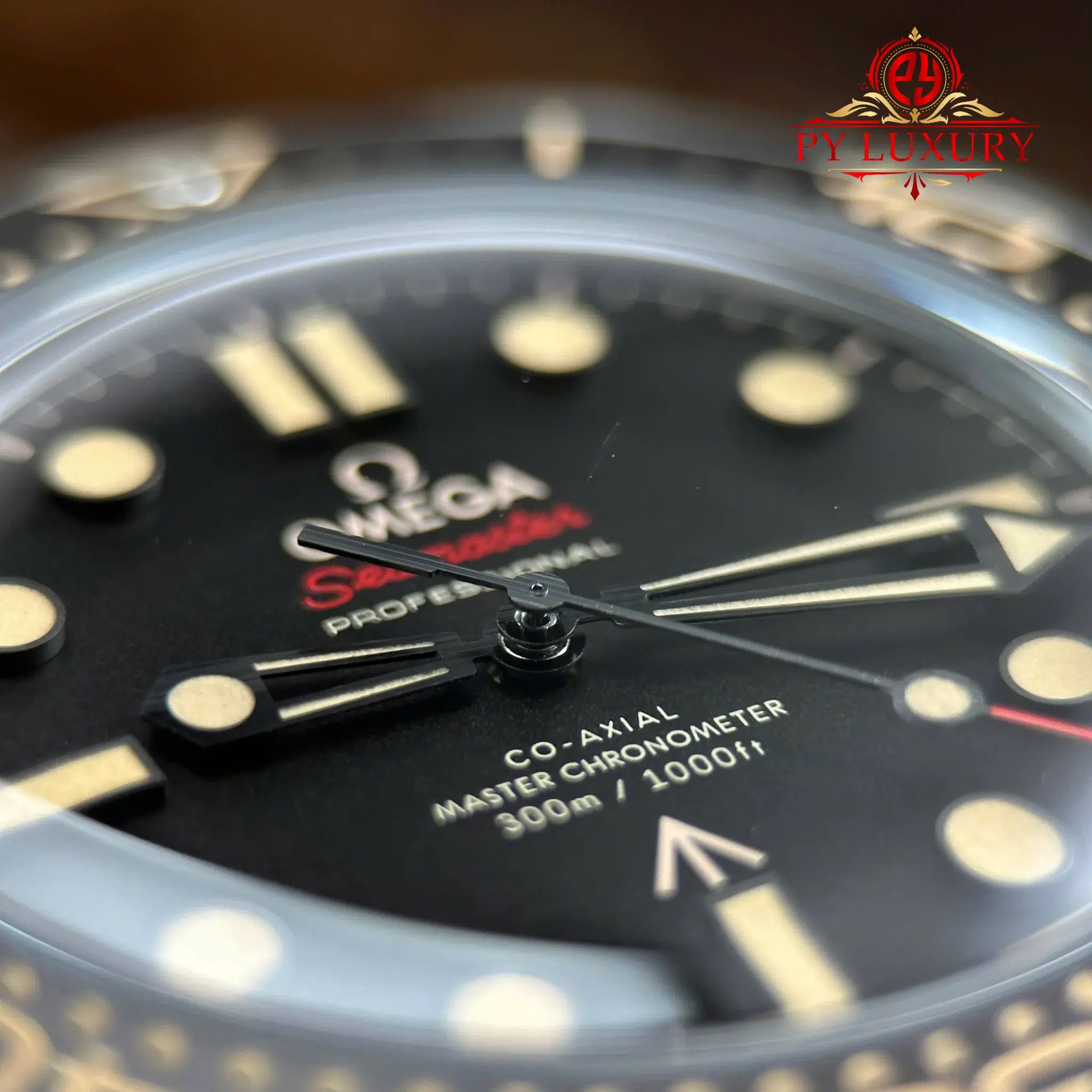 Đồng Hồ Omega Seamaster Diver 300M James Bond 007 Titanium Replica 1:1 VSF 42mm - Image 8
