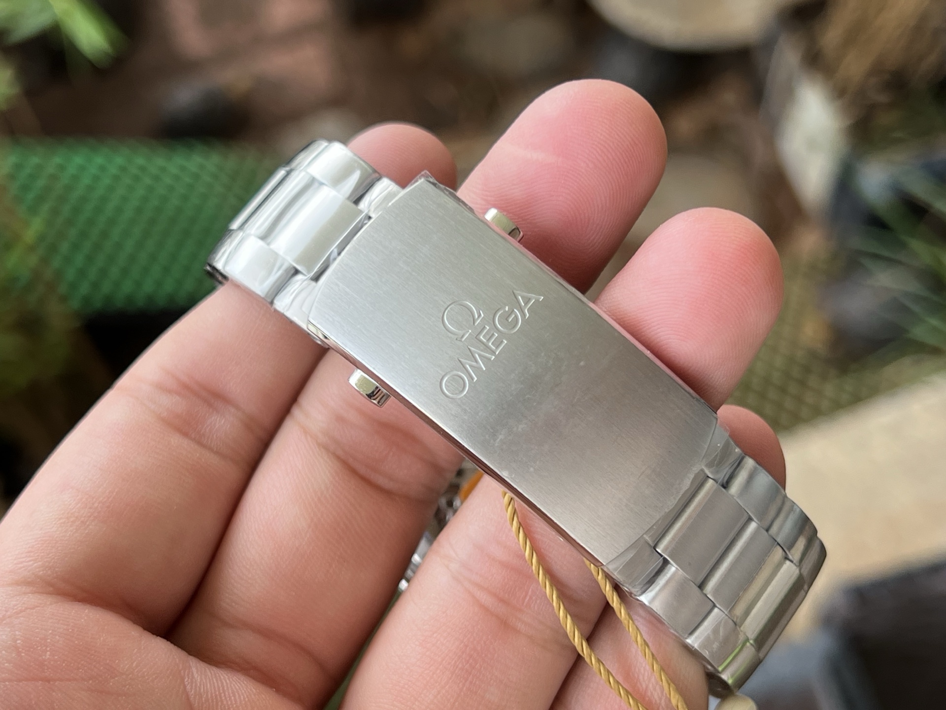 Đồng Hồ Omega Seamaster Planet Ocean 600M Chronograph Mặt Số Đen Replica 1:1 VRF 45.5mm - Image 9