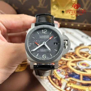 Đồng Hồ Panerai Luminor Luna Rossa GMT PAM1096 Titanium Carbotech Dây Da Replica 1:1 VSF 42mm