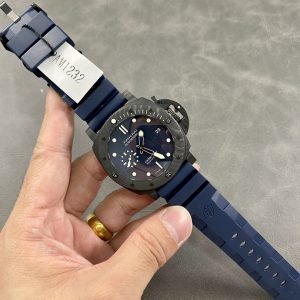 Đồng Hồ Panerai Submersible Carbotech Blu Abisso PAM1232 Màu Xanh Dương Replica 1:1 VSF 44mm