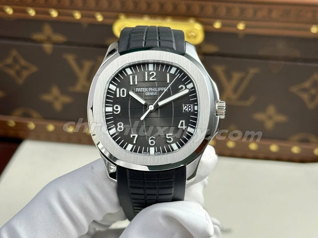 Patek Philippe Aquanaut 5167A Black Dial Replica Modified Version at Chron Luxury